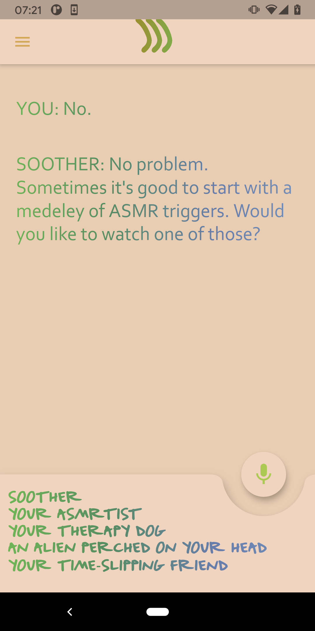 soother screenshot