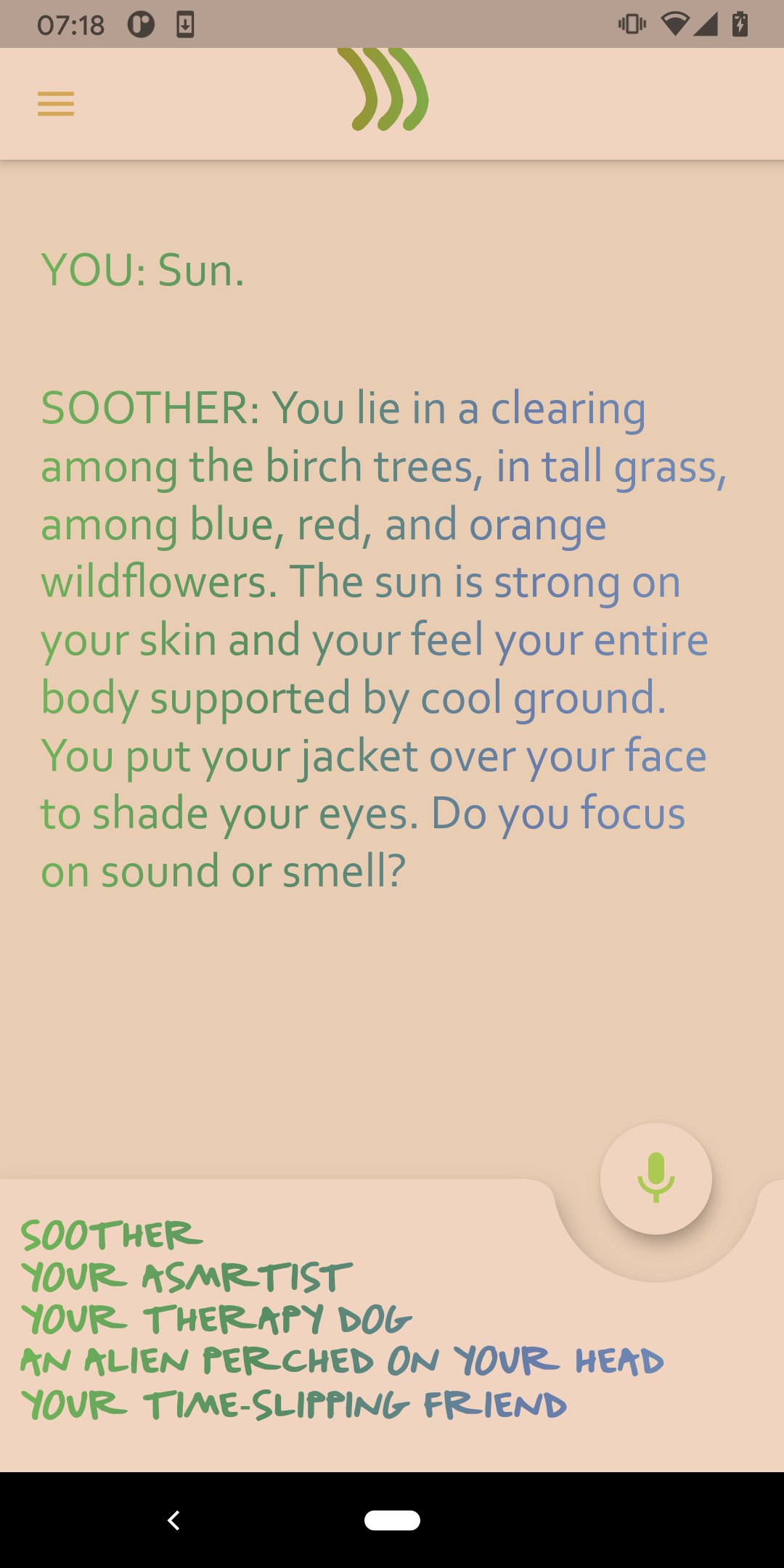 soother screenshot