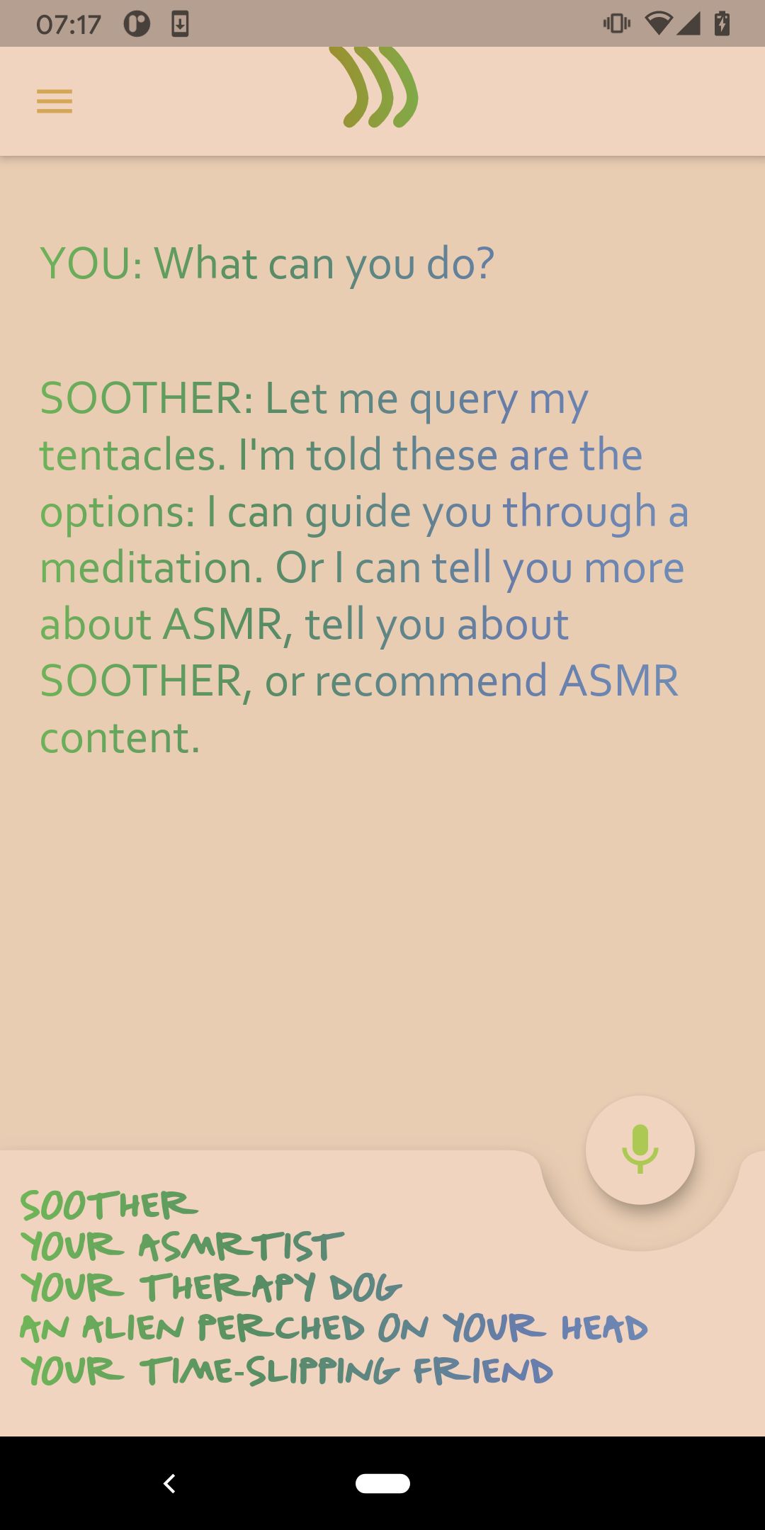 soother screenshot